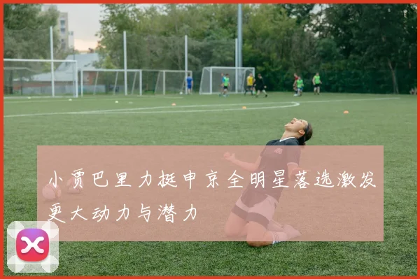 小贾巴里力挺申京全明星落选激发更大动力与潜力